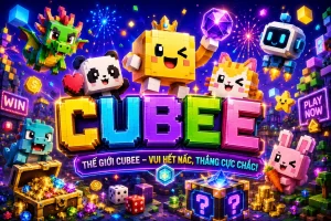 Giao diện OK33 CUBEE nền tảng gaming và casino trực tuyến